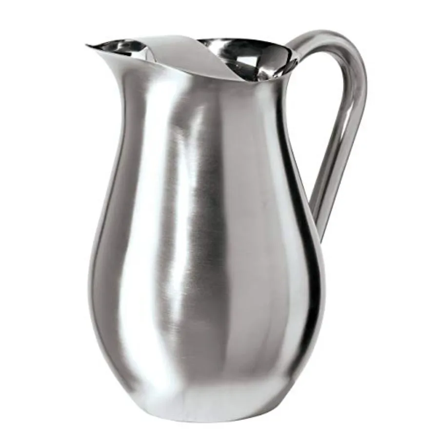 Pitcher- Water Ice Guard, Water Carafe, Great Metal Container for Entertaining, Ideal/ 2 Lt Drink Pitcher
Pitcher- Water Ice Guard, Water Carafe, Great Metal Container for Entertaining, Ideal/ 2 Lt Drink Pitcher