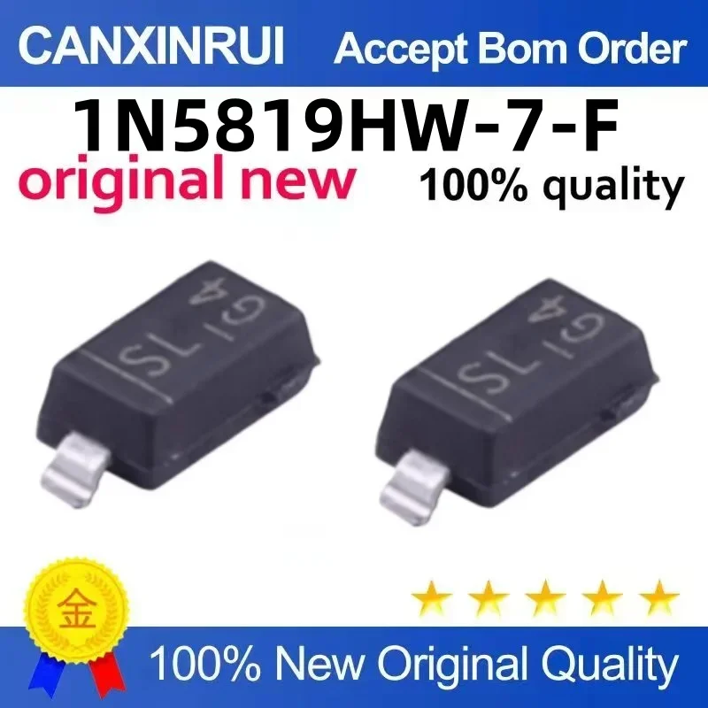 (5-100 pieces) Brand new original 1N5819HW-7-F silk screen SL package SOD-123 Schottky diode
(5-100 pieces) Brand new original 1N5819HW-7-F silk screen SL package SOD-123 Schottky diode