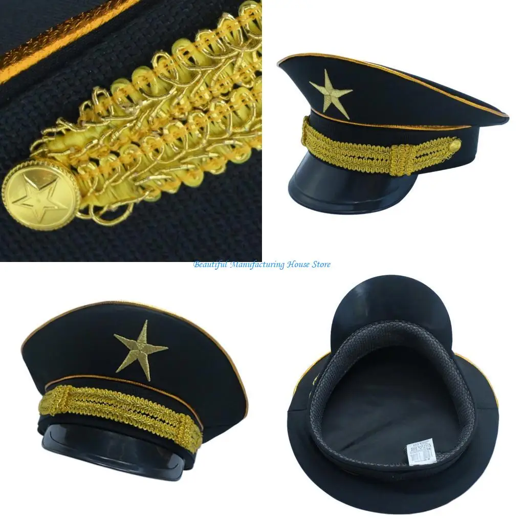 E56A Officially Inspired Hat Comfortable Wear Fashionable Headwear Cosplay Militaries Accessory Hat
E56A Officially Inspired Hat Comfortable Wear Fashionable Headwear Cosplay Militaries Accessory Hat