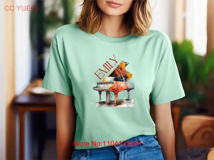 Personalized Name Piano T Shirt Music Teacher Musician s For Musicians long or short sleeves
Personalized Name Piano T Shirt Music Teacher Musician s For Musicians long or short sleeves