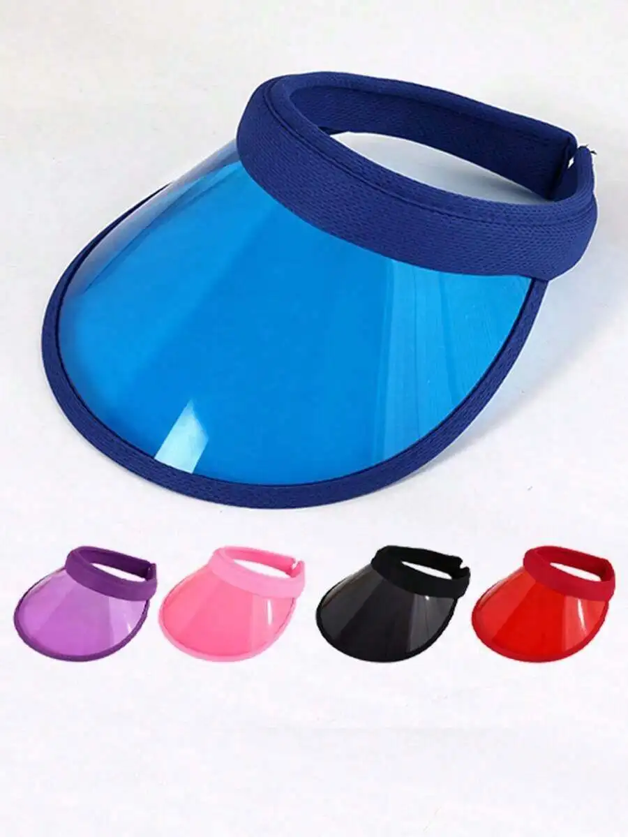 Womens Summer Transparent Visor Sun Hat For Beach Outdoor Sports
Womens Summer Transparent Visor Sun Hat For Beach Outdoor Sports