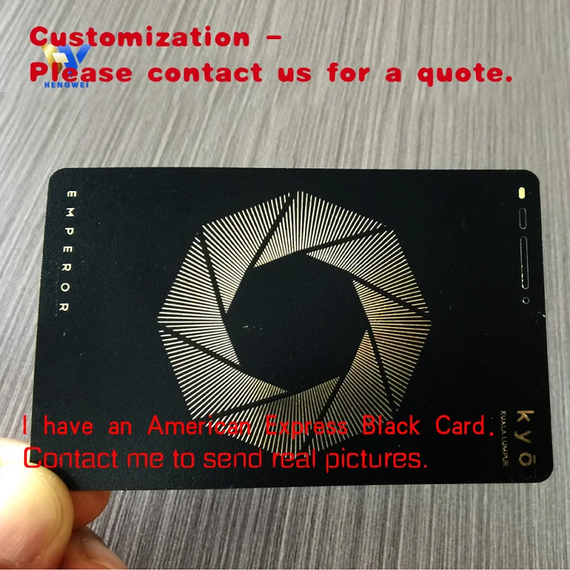 на заказ. Индивидуальная персонализированная и информационная металлическая визитная карточка NFC с лазерной гравировкой и матовым черным покрытием.
на заказ. Индивидуальная персонализированная и информационная металлическая визитная карточка NFC с лазерной гравировкой и матовым черным покрытием.