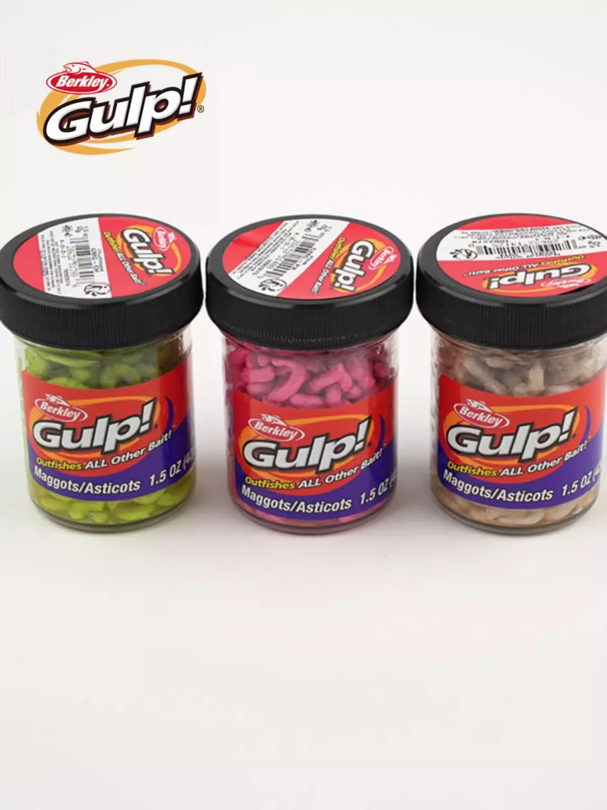 Berkley mealworm maggot Sunfish bait 1cm 1.5oz/42g 3color Trout bait soft bait
Berkley mealworm maggot Sunfish bait 1cm 1.5oz/42g 3color Trout bait soft bait
