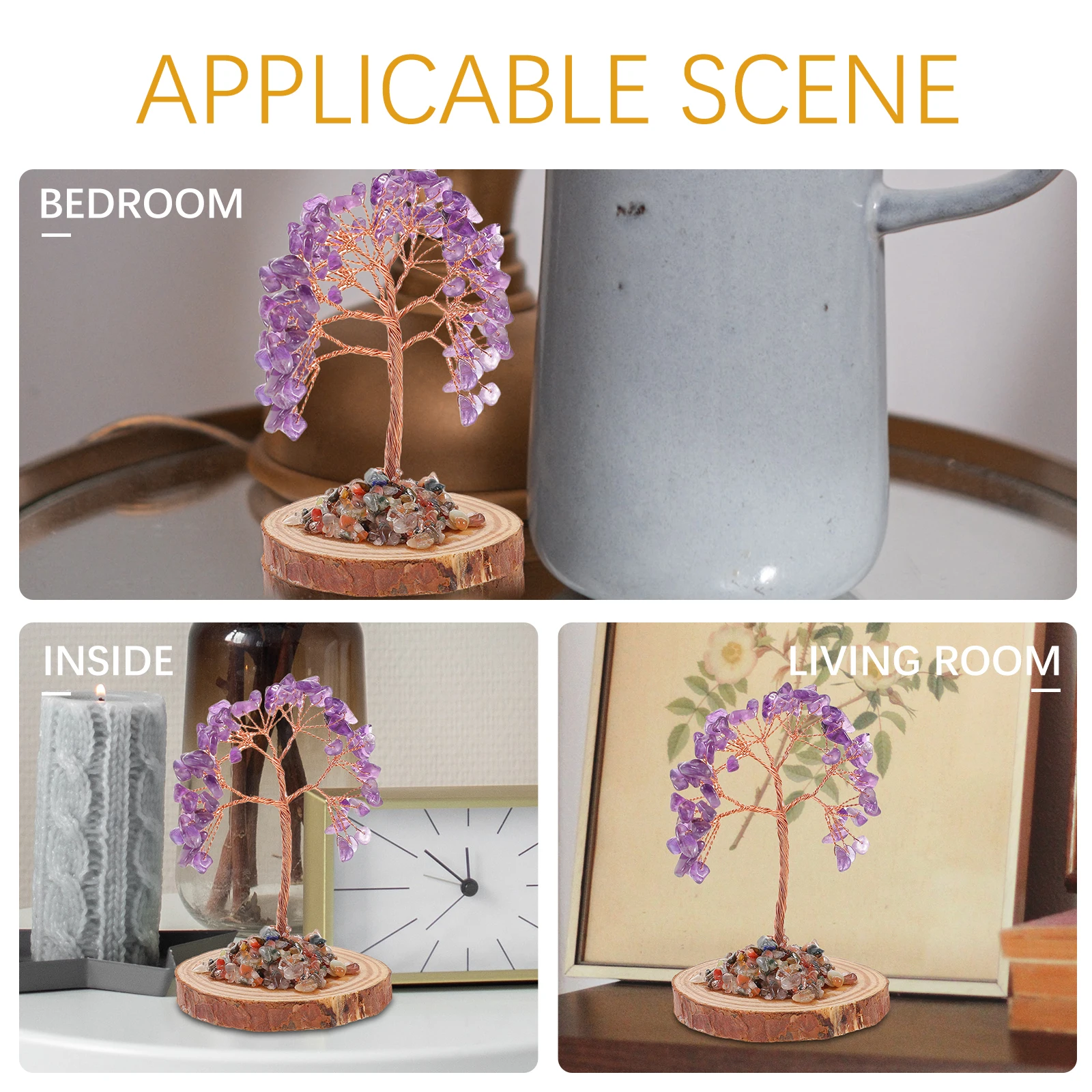 Crystal Tree Decorations Purple Mini Ornaments Centerpieces Tables Desktop Adornment Craft Stylish Unique Home Plants
Crystal Tree Decorations Purple Mini Ornaments Centerpieces Tables Desktop Adornment Craft Stylish Unique Home Plants