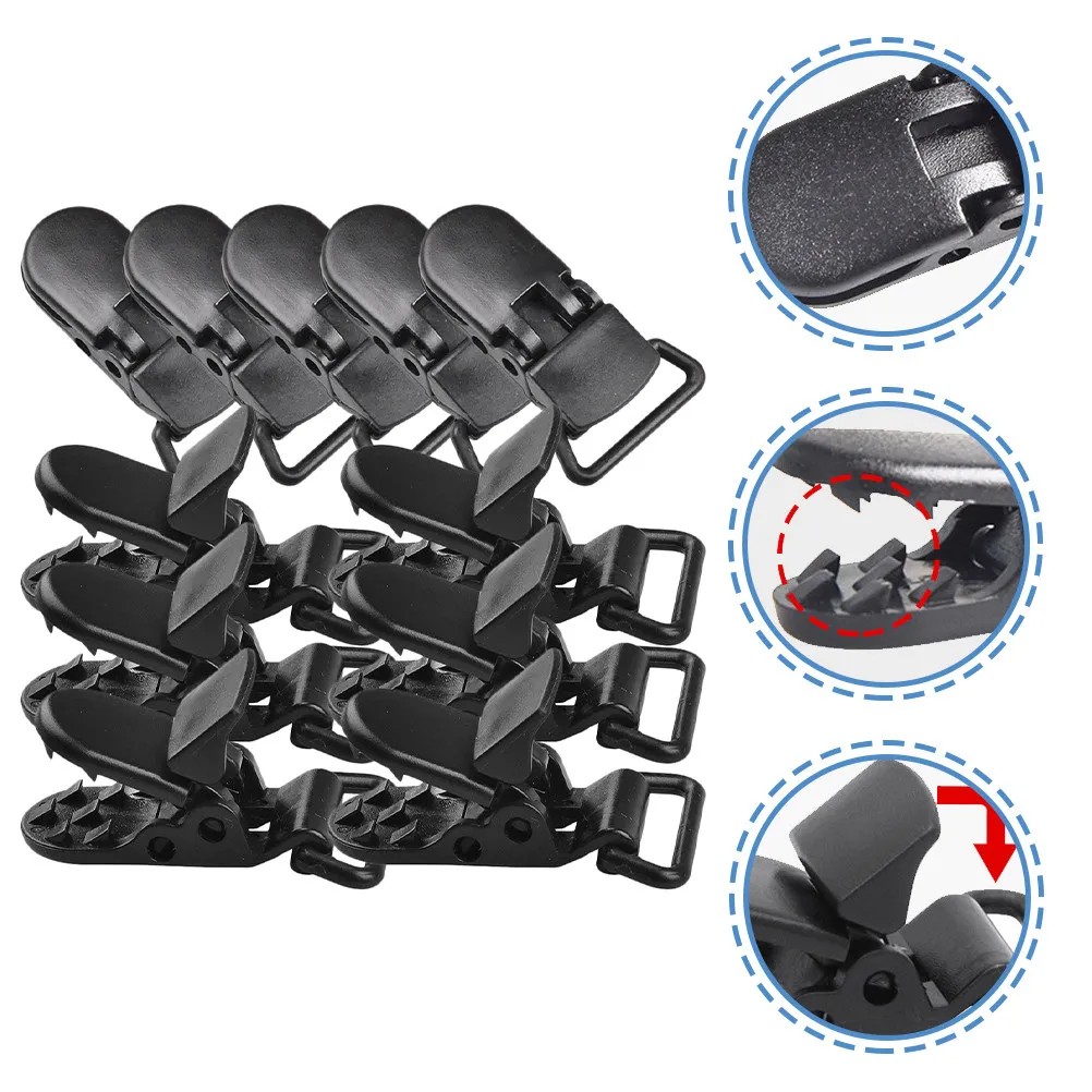 20Pcs Tough Plastic Tent Clips Windproof Rope Buckle Design Tarp Clamps for Outdoor Events Camping Canopy Boat Cover Fastening
20Pcs Tough Plastic Tent Clips Windproof Rope Buckle Design Tarp Clamps for Outdoor Events Camping Canopy Boat Cover Fastening