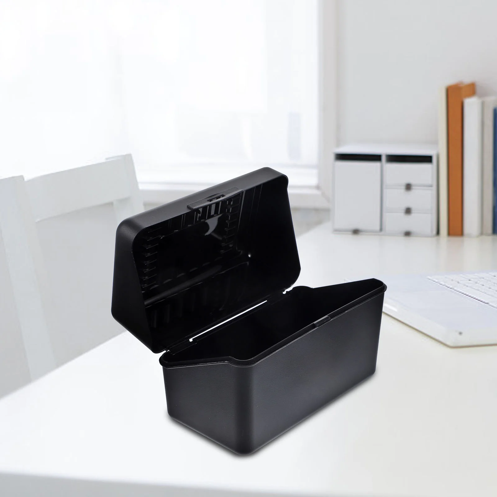 Index Storage Box Horizontal Pad Office Notepad Black Pads Dispenser Multiuse Memo Note Holder Paper Clip Holder
Index Storage Box Horizontal Pad Office Notepad Black Pads Dispenser Multiuse Memo Note Holder Paper Clip Holder