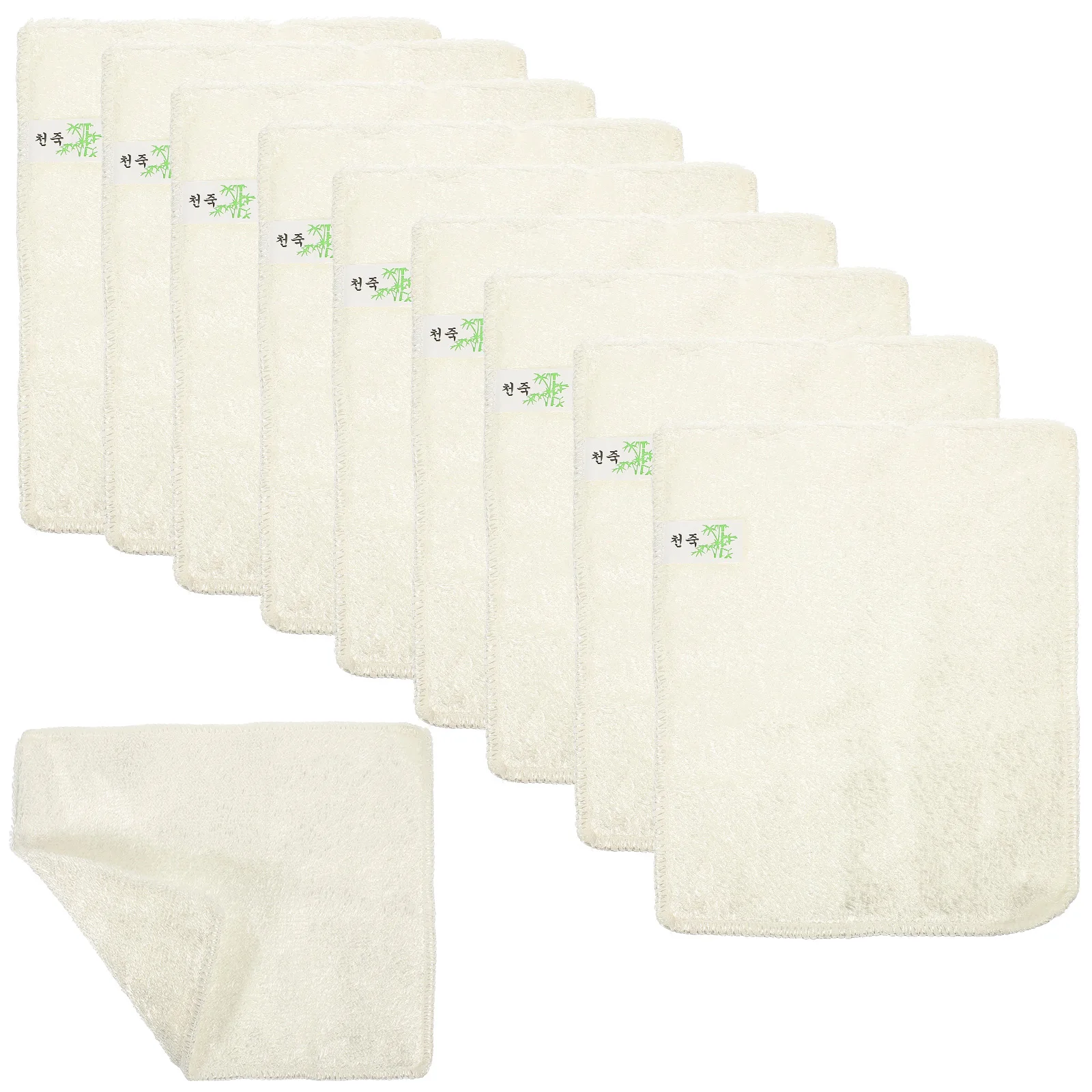 10pcs Bamboo Fiber Dishcloth Super Absorbent Cleaning Towels Wash Rags Kitchen Cloth Multi Function Water Absorbent
10pcs Bamboo Fiber Dishcloth Super Absorbent Cleaning Towels Wash Rags Kitchen Cloth Multi Function Water Absorbent