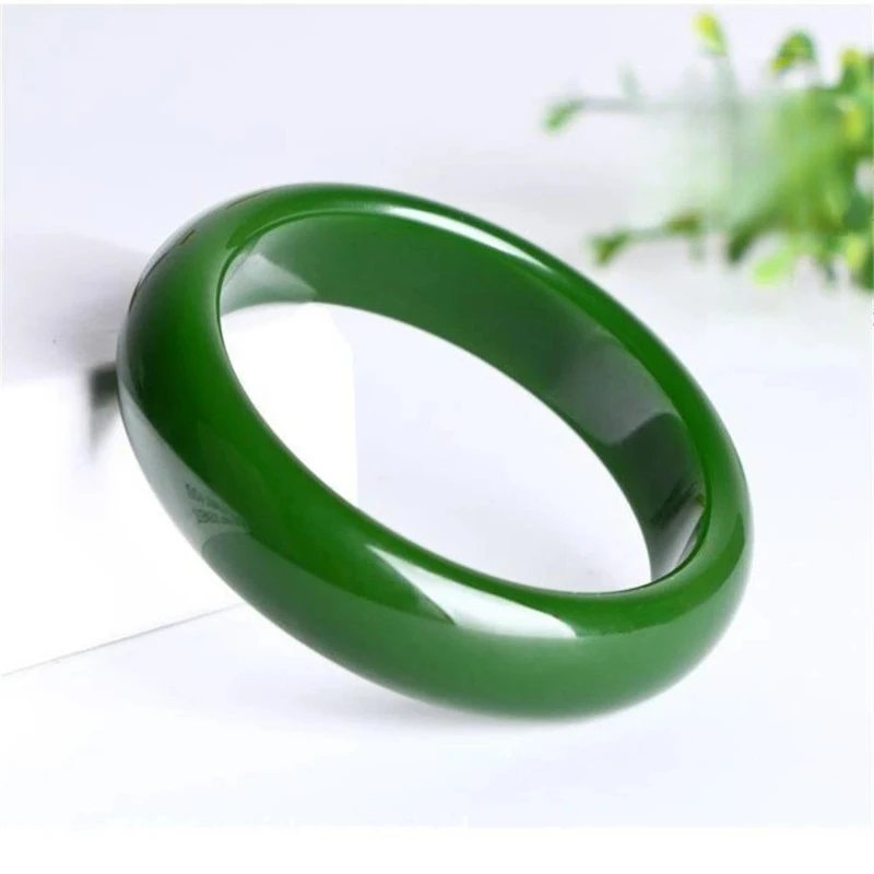 Natural Hetian Jasper Emerald Bracelet Retro Charm Fashion Fine Jewelry Women Designer Bangle Luxury Holiday Guest Gift Souvenir
Natural Hetian Jasper Emerald Bracelet Retro Charm Fashion Fine Jewelry Women Designer Bangle Luxury Holiday Guest Gift Souvenir
