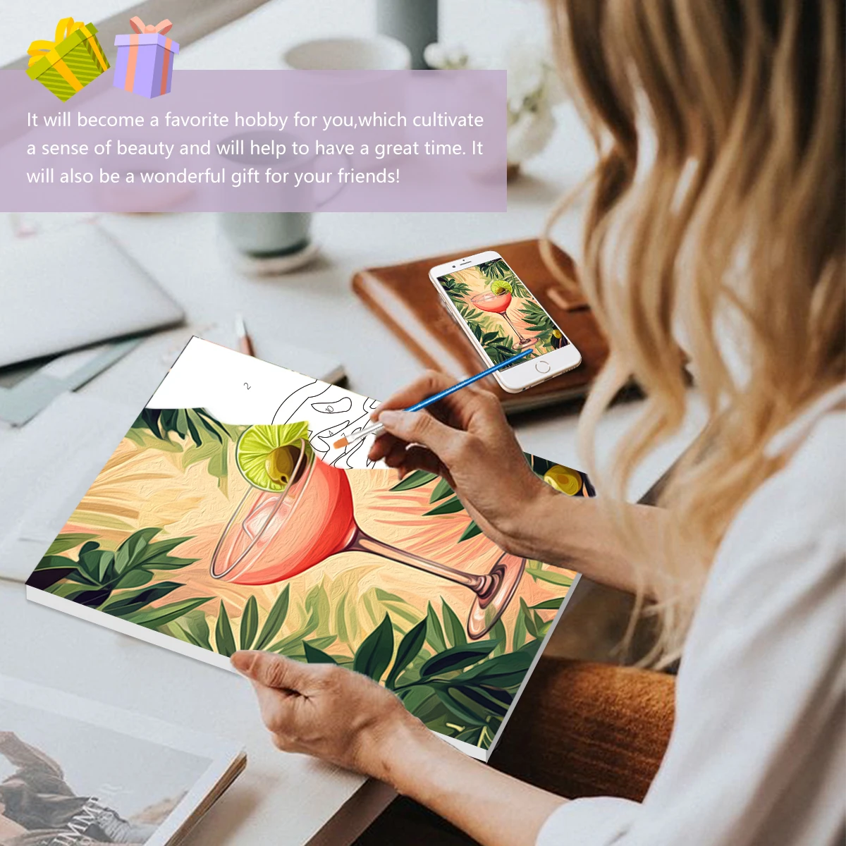 SDOYUNO Simple Painting By Numbers Specially made fruit wine Modern Adult Coloring Pictures On Canvas Drawing 20X30cm With Frame
SDOYUNO Simple Painting By Numbers Specially made fruit wine Modern Adult Coloring Pictures On Canvas Drawing 20X30cm With Frame