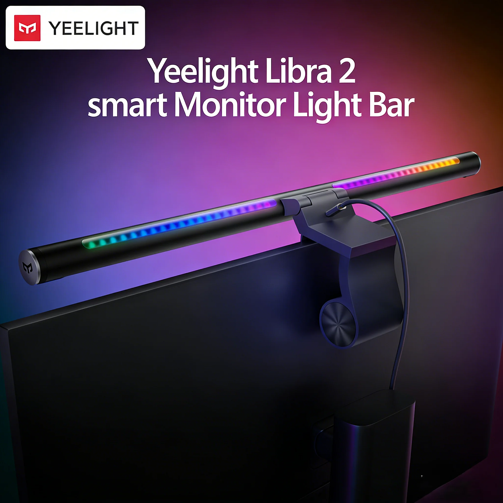 Yeelight Libra 2 Smart Monitor Light Bar RGB Display Screen Hanging Light APP Control Suitable For Matter Alexa Google Home
Yeelight Libra 2 Smart Monitor Light Bar RGB Display Screen Hanging Light APP Control Suitable For Matter Alexa Google Home