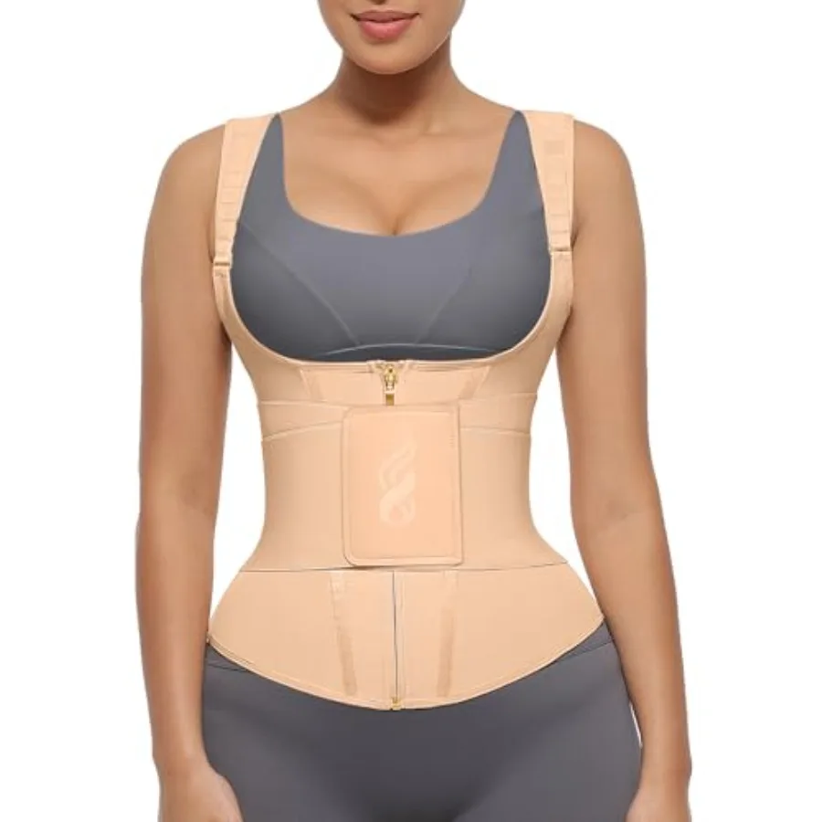 FeelinGirl Waist Trainer for Women Tummy Control Waist Cincher Belt Workout Body Shaper Vest with Adjustable Shoulder Strap
FeelinGirl Waist Trainer for Women Tummy Control Waist Cincher Belt Workout Body Shaper Vest with Adjustable Shoulder Strap