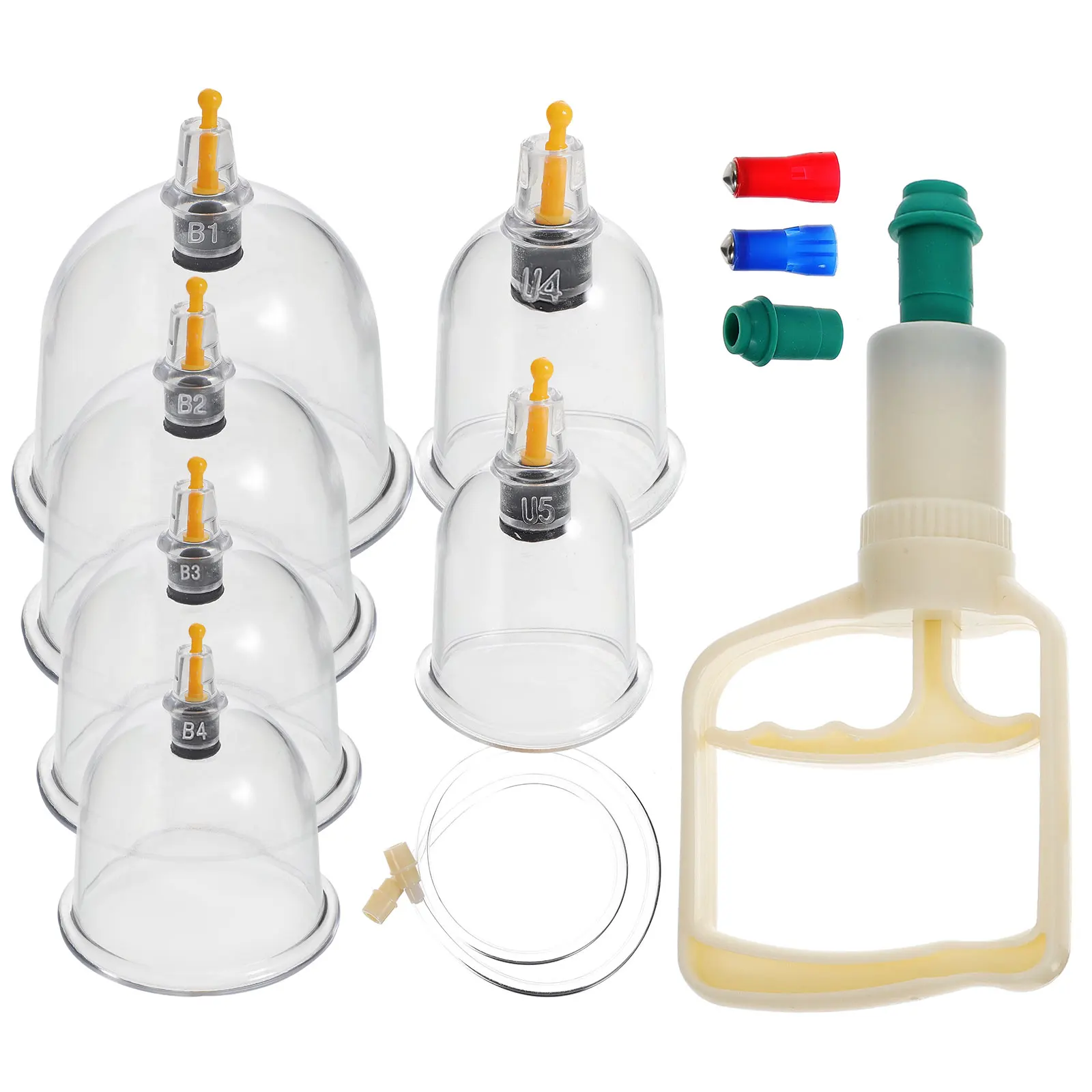 Cupping Therapy Set Suction Cups Muscle Pain Relief Massage Device Vacuum Pump Body Massager Back Relaxer Chinese Jars Plastic
Cupping Therapy Set Suction Cups Muscle Pain Relief Massage Device Vacuum Pump Body Massager Back Relaxer Chinese Jars Plastic