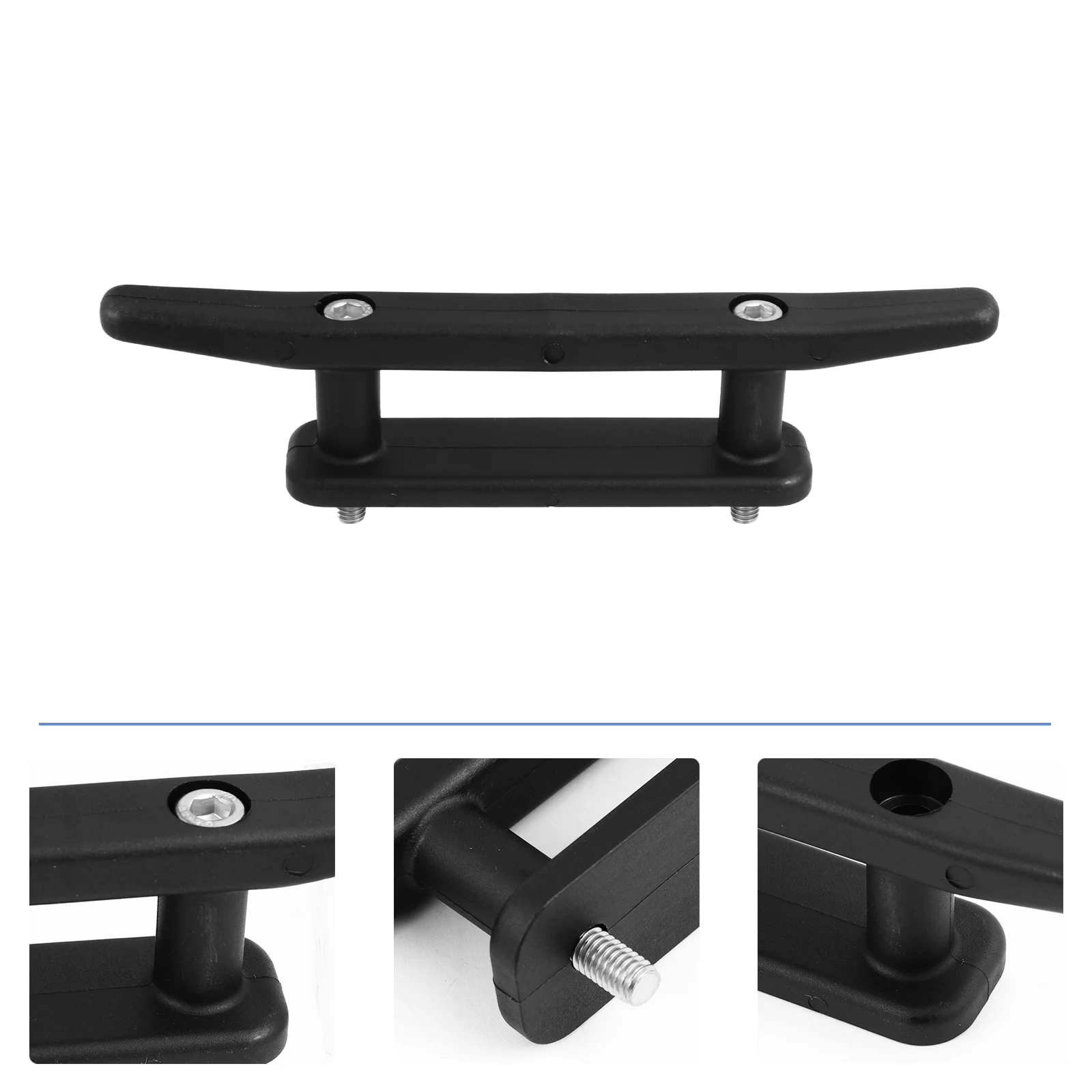 Kayak Rope Rack Mooring Deck Cleat Nylon Fixed Stand 155X33X23CM Kayaking Boat Black Frame
Kayak Rope Rack Mooring Deck Cleat Nylon Fixed Stand 155X33X23CM Kayaking Boat Black Frame