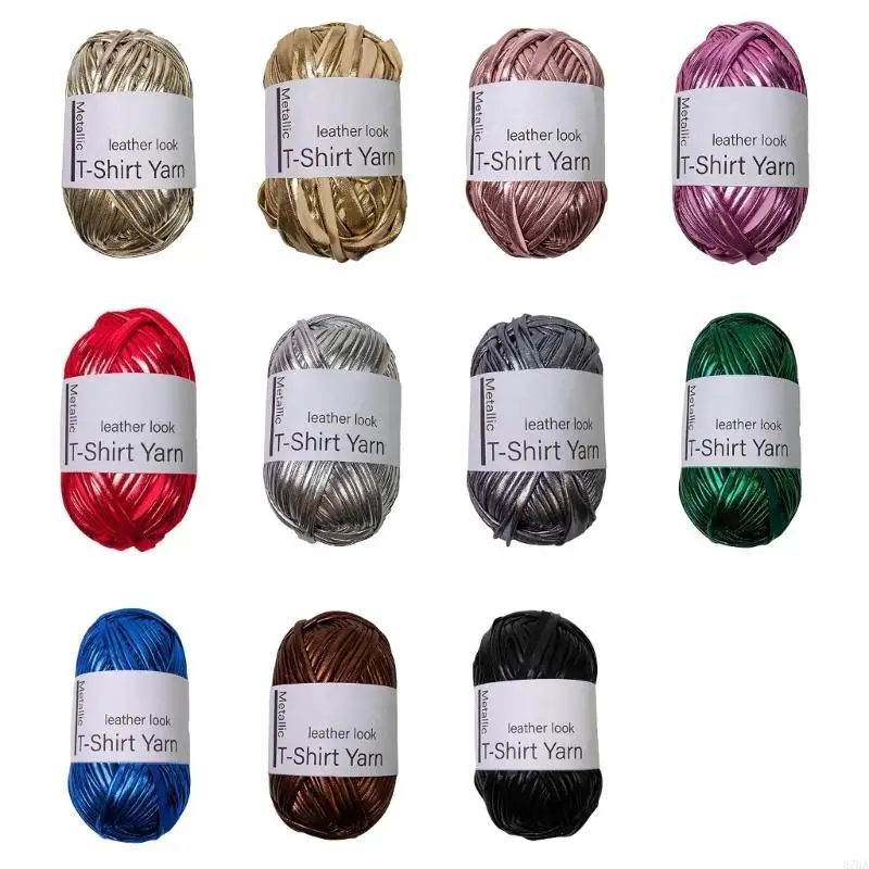 3 Rolls Shinning Polyester Webbing Thread Metallic Knitting Yarn 32.8Yard Each Roll For Crochet Bag and Clothing Making 87HA
3 Rolls Shinning Polyester Webbing Thread Metallic Knitting Yarn 32.8Yard Each Roll For Crochet Bag and Clothing Making 87HA