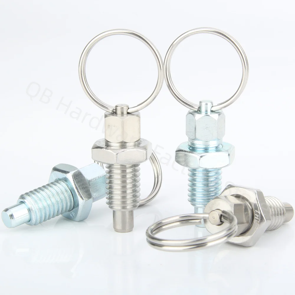 Hot Sell Handle Retractable Non Lock-Out Pull Spring Plunger With Lift Ring Index Bolts Pins
Hot Sell Handle Retractable Non Lock-Out Pull Spring Plunger With Lift Ring Index Bolts Pins