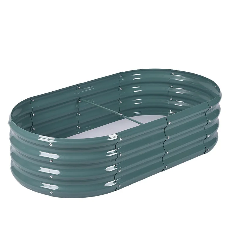 Cross-border metal planting box flower box vegetable planting box courtyard garden bed combined gardening flowerbed
Cross-border metal planting box flower box vegetable planting box courtyard garden bed combined gardening flowerbed