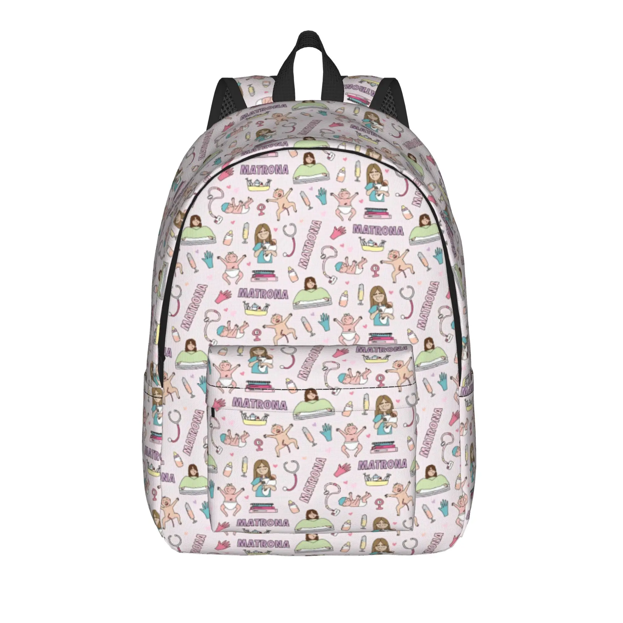 Doctor Nurse Enfermera En Apuros Backpack for Men Women Casual Student Work Daypack Laptop Computer Shoulder Bag Lightweight
Doctor Nurse Enfermera En Apuros Backpack for Men Women Casual Student Work Daypack Laptop Computer Shoulder Bag Lightweight