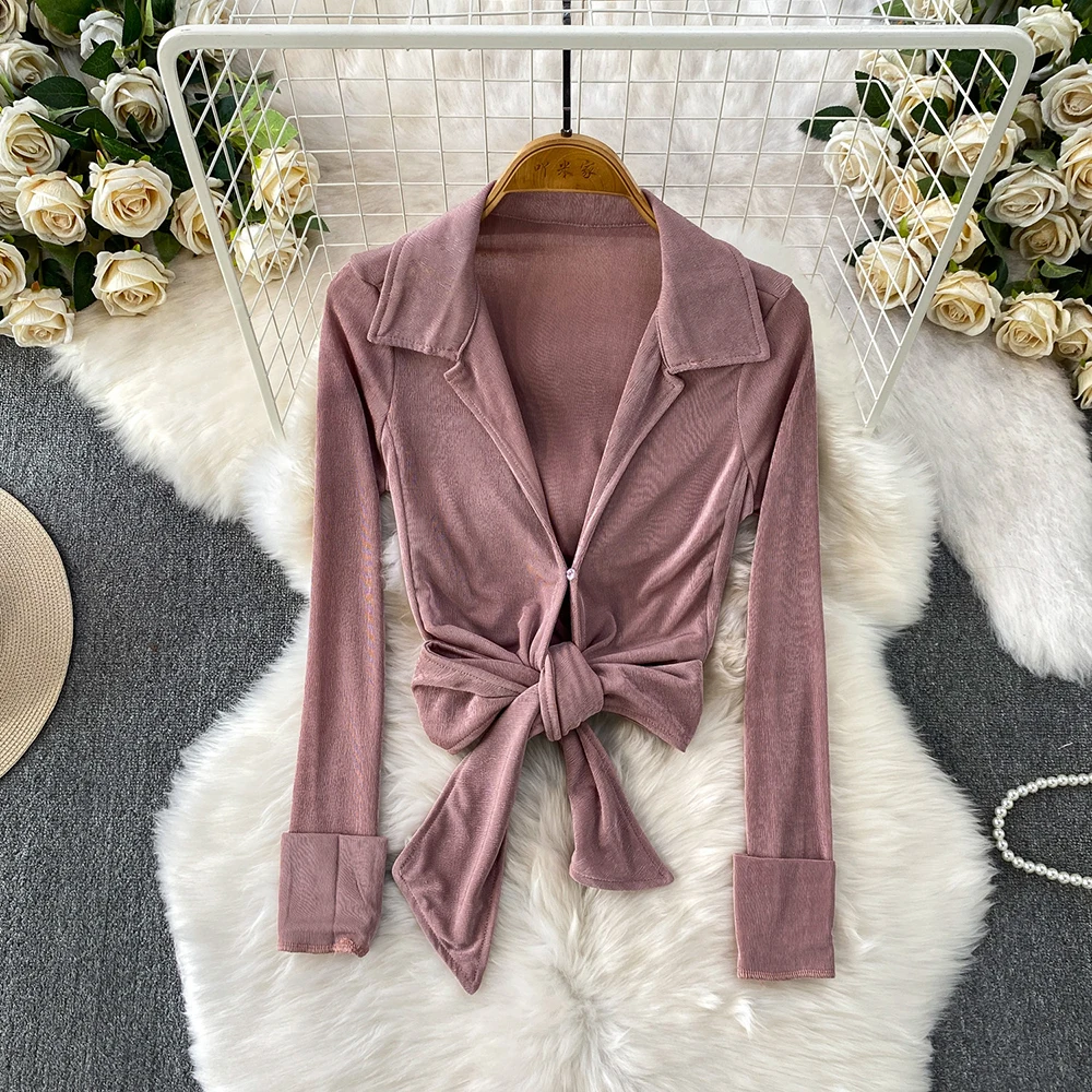 Buttoned V-neck Short Jacket Women's Spring Summer Unique Design Lace Up Bow Knot Slim Fit Short Top Chic Office Lady Outwear
Buttoned V-neck Short Jacket Women's Spring Summer Unique Design Lace Up Bow Knot Slim Fit Short Top Chic Office Lady Outwear