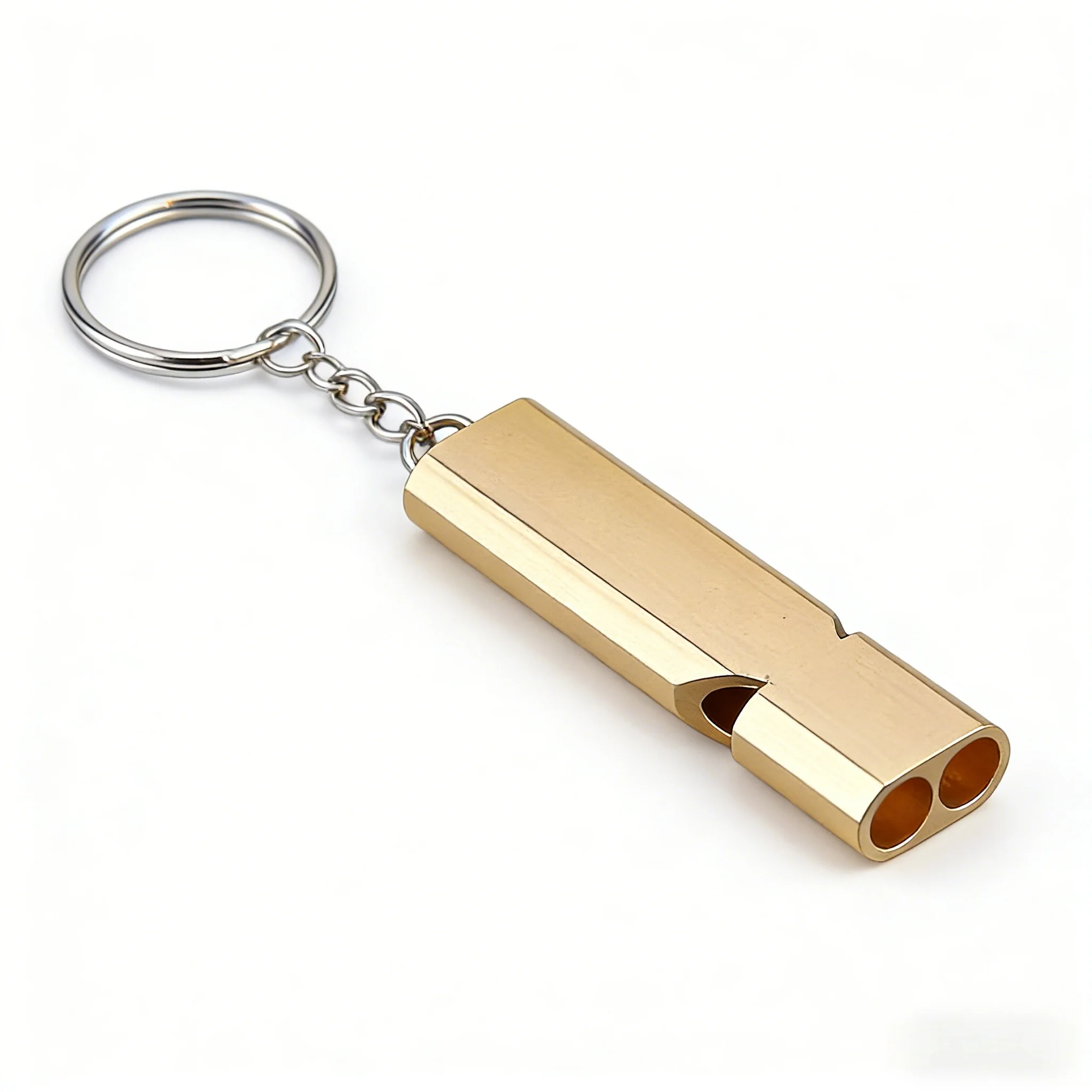 Durable 5.7cm Compact Golden Survival Whistles: Metal Whistles Featuring a Shiny Gold Finish
Durable 5.7cm Compact Golden Survival Whistles: Metal Whistles Featuring a Shiny Gold Finish