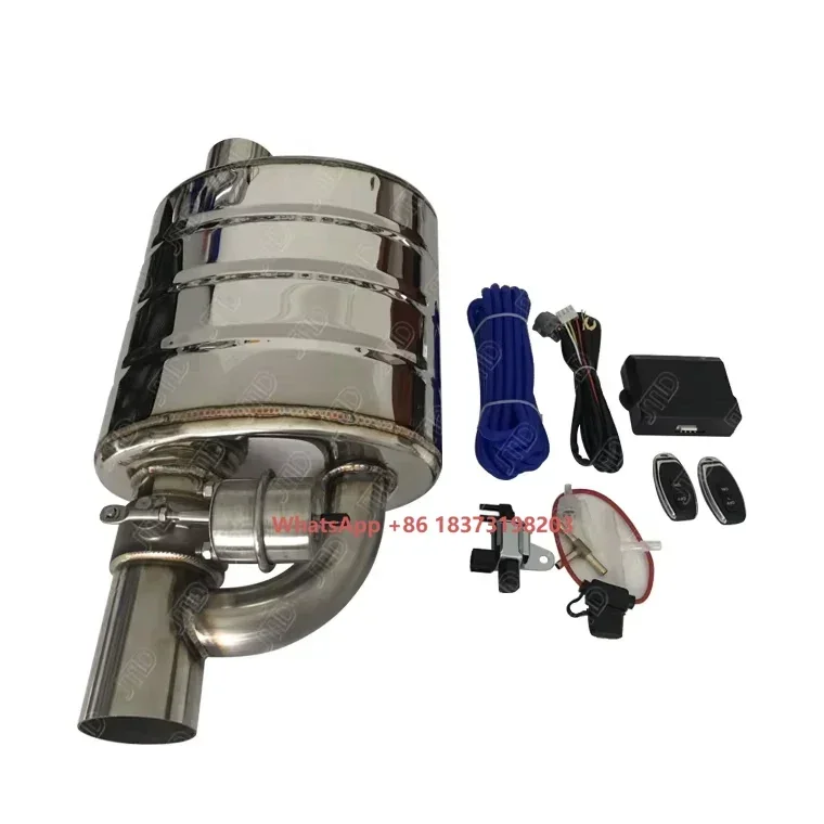 High Performance Universal Cutout Valve Single Electric Exhaust Muffler with First Generation Remote Control
High Performance Universal Cutout Valve Single Electric Exhaust Muffler with First Generation Remote Control