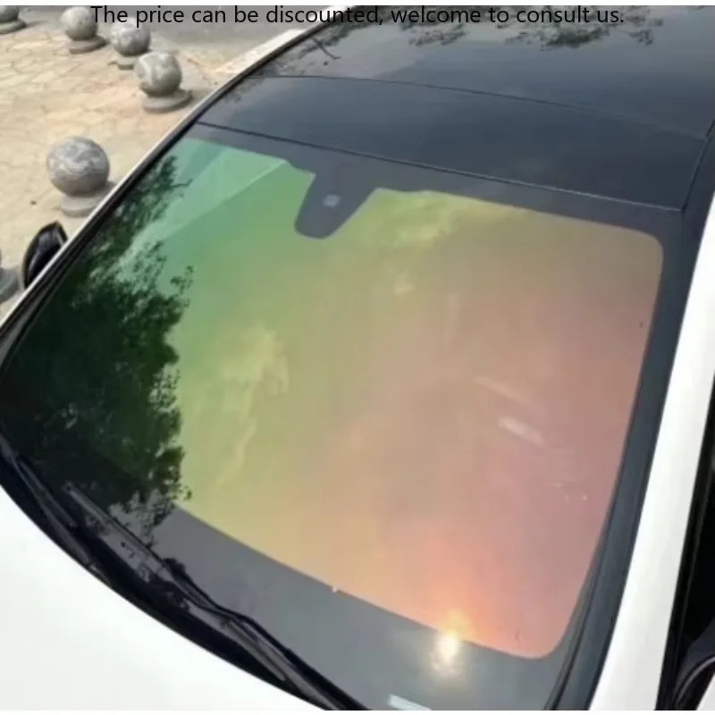 Chameleon Window Film Photochromic Car Tint VLT 85% Red Chameleon Rainbow Car Window Solar Chameleon Tint
Chameleon Window Film Photochromic Car Tint VLT 85% Red Chameleon Rainbow Car Window Solar Chameleon Tint
