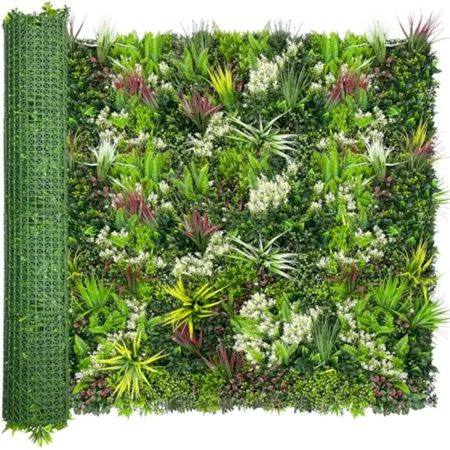 Artificial Plant Wall Panels 60×120 UV-Anti Faux Grass Wall Backdrop Boxwood Ivy Fence Privacy Screen Fake Greenery Leaf Hedge
Artificial Plant Wall Panels 60×120 UV-Anti Faux Grass Wall Backdrop Boxwood Ivy Fence Privacy Screen Fake Greenery Leaf Hedge