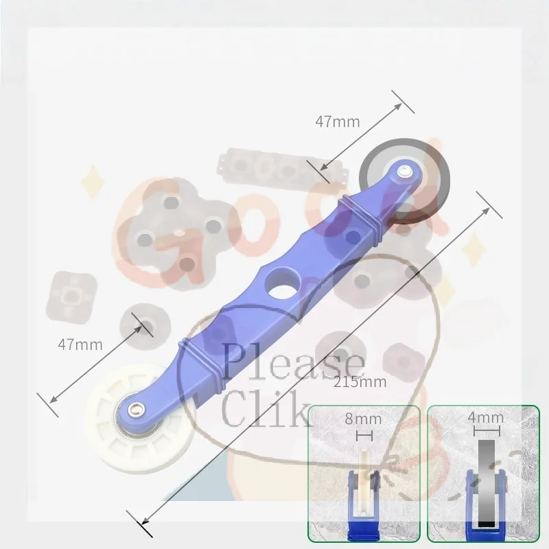 1Pcs ABS Rubber U-Groove Fix Hard Bar Lamp Quick Mount Tools 4-8mm Light Strip Installation Roller LED Strip Light Install Tool
1Pcs ABS Rubber U-Groove Fix Hard Bar Lamp Quick Mount Tools 4-8mm Light Strip Installation Roller LED Strip Light Install Tool