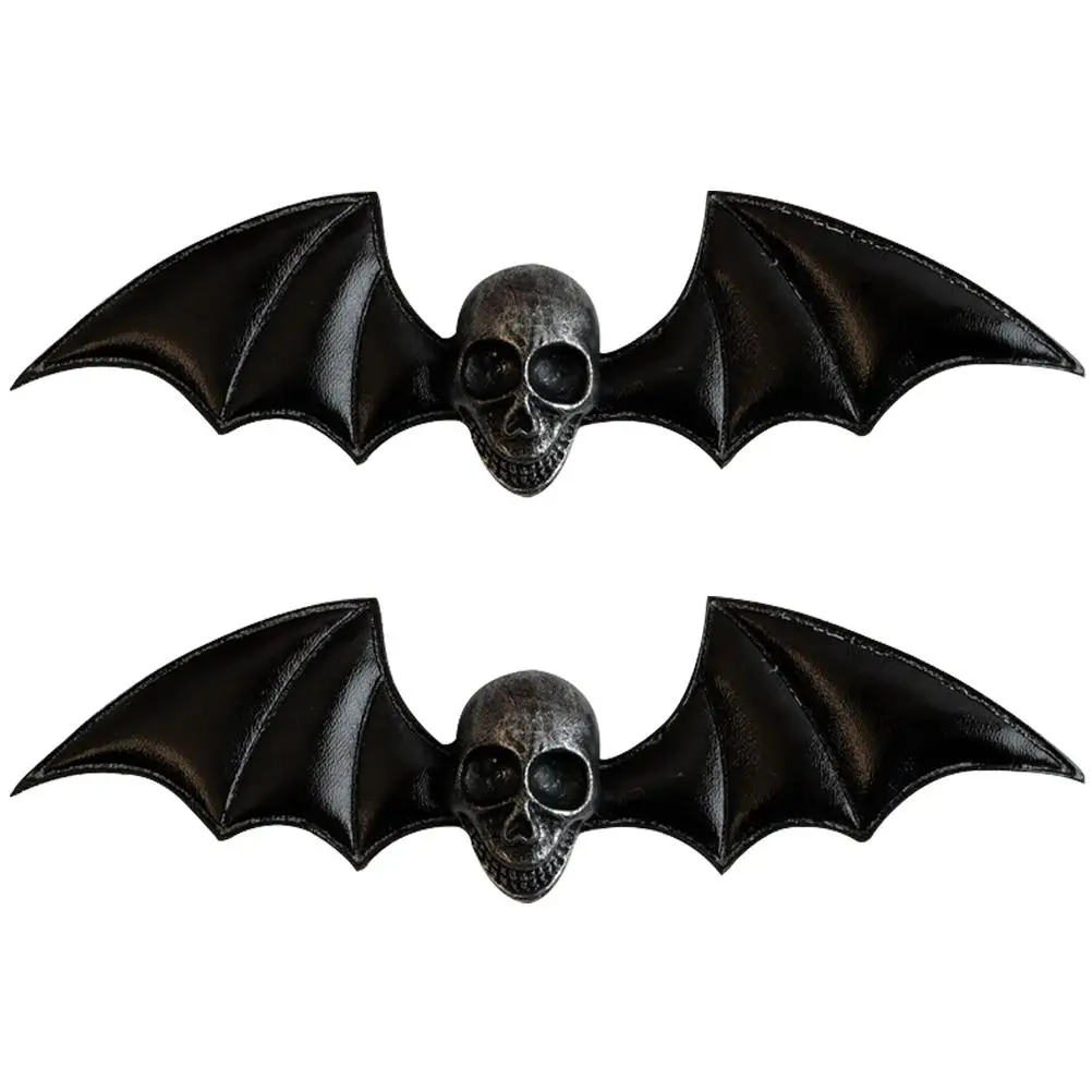 2Pcs Skull Gothic Punk Skull Clips Wing Barrettes Halloween Accessories Women Plastic Gothic Hair Clip Hair Clips
2Pcs Skull Gothic Punk Skull Clips Wing Barrettes Halloween Accessories Women Plastic Gothic Hair Clip Hair Clips