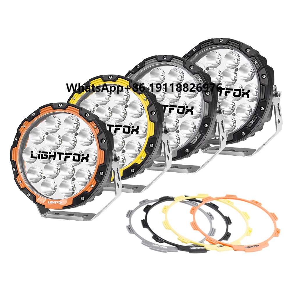 LIGHTFOX 7 Inch Offroad 4x4 Spot Light Round 7'' Led Driving Lights LED Work Light Lamp for 4x4 Car Motorcycle SUV ATV Truck
LIGHTFOX 7 Inch Offroad 4x4 Spot Light Round 7'' Led Driving Lights LED Work Light Lamp for 4x4 Car Motorcycle SUV ATV Truck