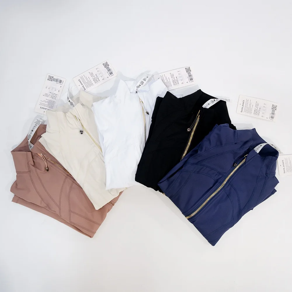 Slimming Zipper Jacket Yoga Collar Lightweight Quick Dry Sporty Thin Rose Gold Evening Summer Outerwear for Active Living
Slimming Zipper Jacket Yoga Collar Lightweight Quick Dry Sporty Thin Rose Gold Evening Summer Outerwear for Active Living