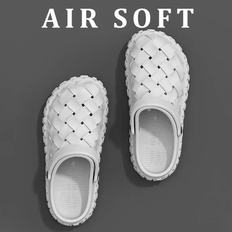 Hole shoes non-slip soft sole men's bag head sandals thick sole couple casual slippers Korean version beach shoes
Hole shoes non-slip soft sole men's bag head sandals thick sole couple casual slippers Korean version beach shoes