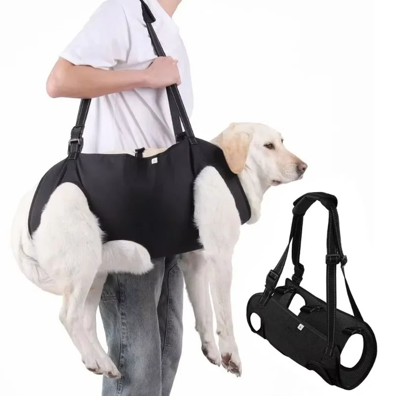 Adjustable Strap Dog Lift Harness Portable Thicken Handle Dog Sling Carrier Soft Lining Legs Support Pet Lifting Vest Elderly
Adjustable Strap Dog Lift Harness Portable Thicken Handle Dog Sling Carrier Soft Lining Legs Support Pet Lifting Vest Elderly