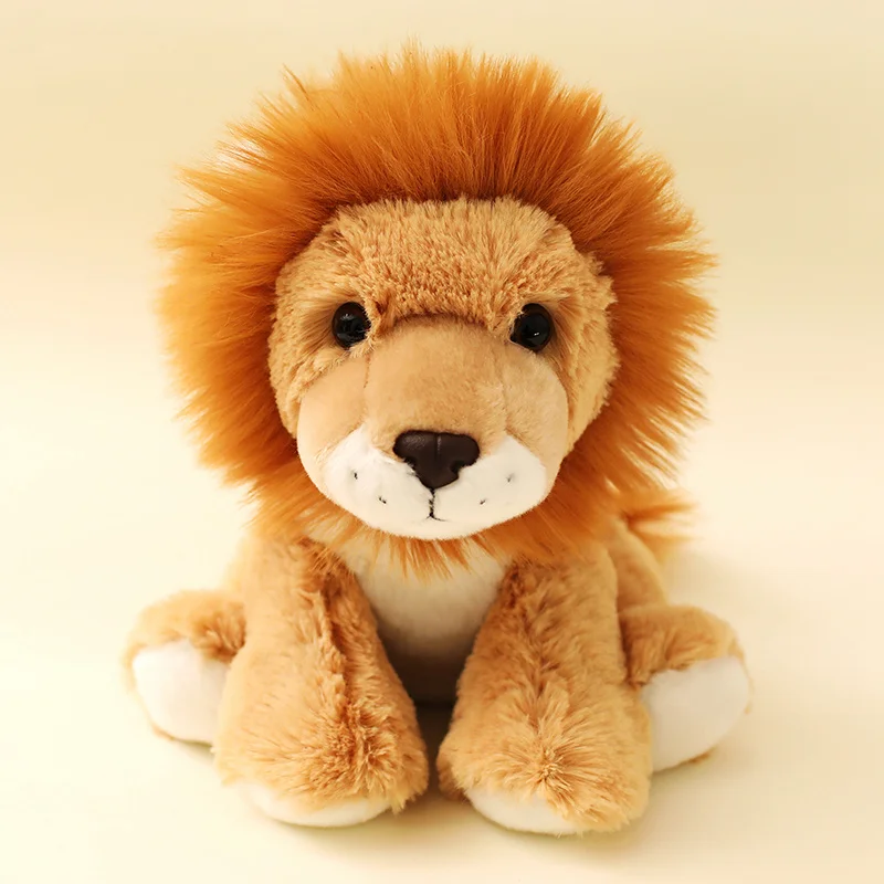 20/23CM Simulation Male Lion Plush Toys Lifelike Panthera Leo Stuffed Dolls Cute King of Grassland Room Decor Gift
20/23CM Simulation Male Lion Plush Toys Lifelike Panthera Leo Stuffed Dolls Cute King of Grassland Room Decor Gift