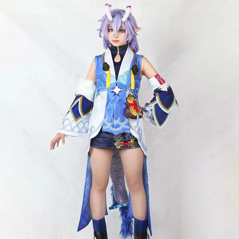 Honkai Star Rail Bailu Cosplay Costume Adult Carnival Uniform Anime Halloween Party Costumes Masquerade Women Game
Honkai Star Rail Bailu Cosplay Costume Adult Carnival Uniform Anime Halloween Party Costumes Masquerade Women Game