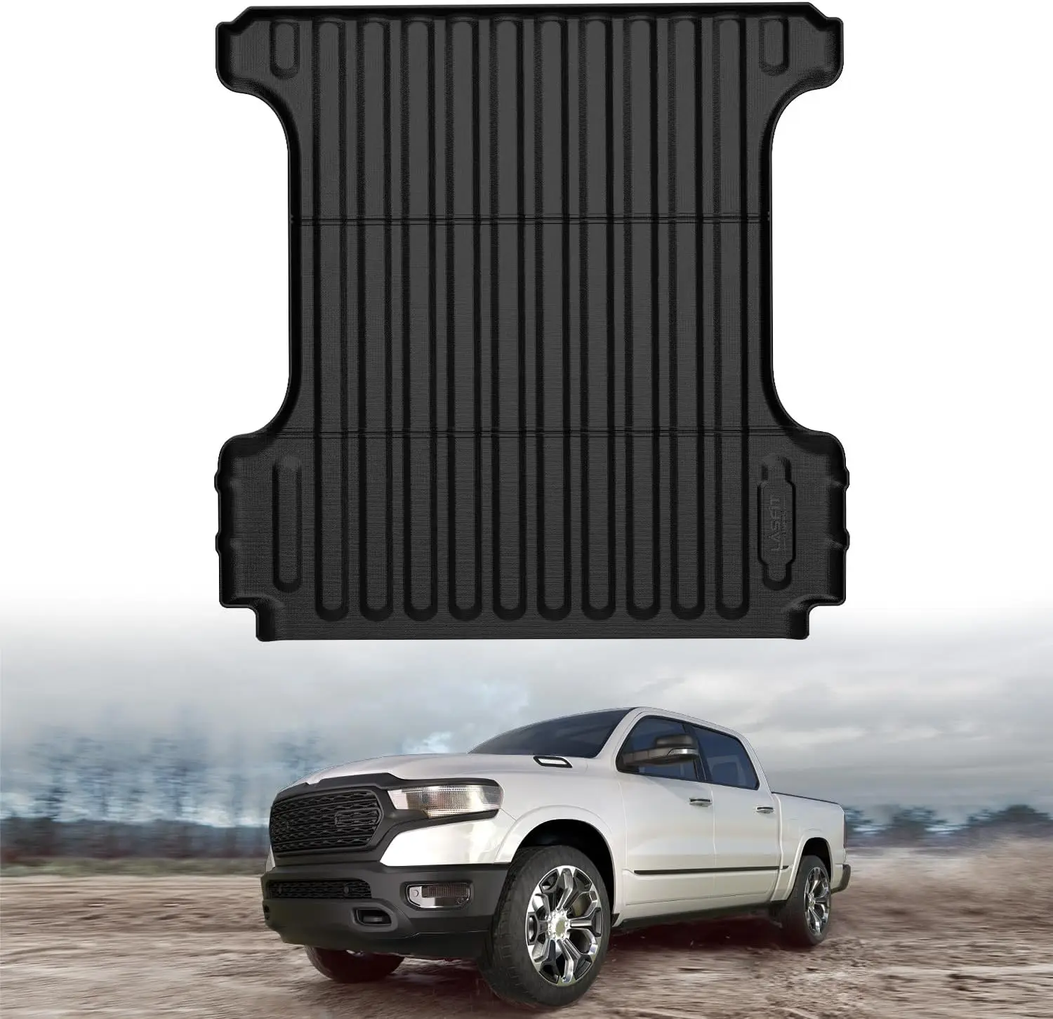 5.7FT Truck Bed Mat for Ram 1500/RHO 2019-2026 New Body Short Bed, All Weather Custom Fit Cargo Liner
5.7FT Truck Bed Mat for Ram 1500/RHO 2019-2026 New Body Short Bed, All Weather Custom Fit Cargo Liner