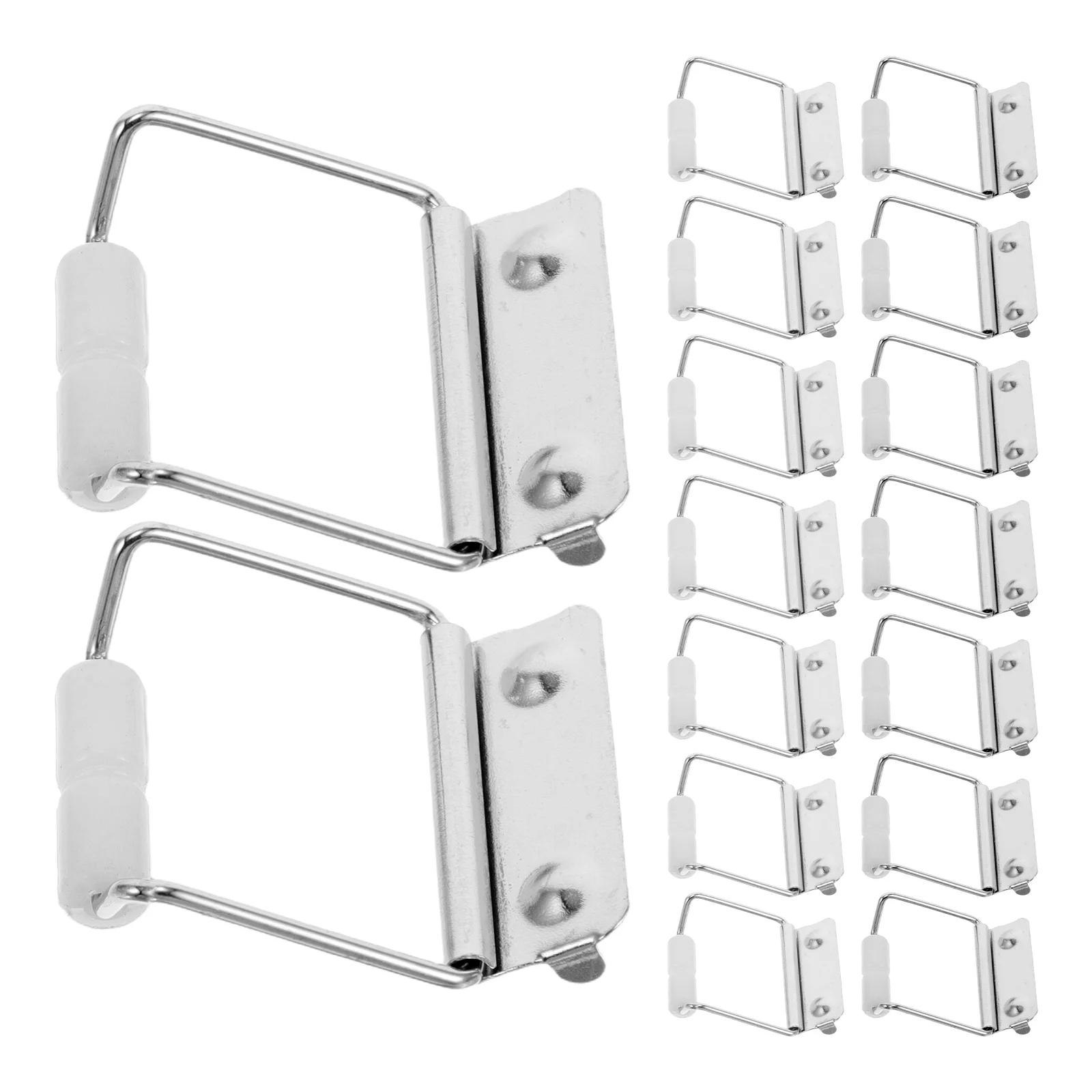 20 Pcs Iron Box Buckle Carabiner Lock Point Closure Toolbox Stainless Steel Climbing
20 Pcs Iron Box Buckle Carabiner Lock Point Closure Toolbox Stainless Steel Climbing