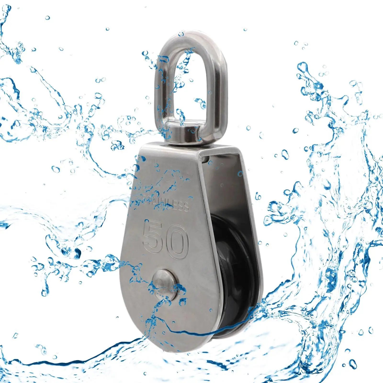 Одиночный шкив, нержавеющая сталь 304 для подъема, фурнитура, подвеска на тросе
Одиночный шкив, нержавеющая сталь 304 для подъема, фурнитура, подвеска на тросе