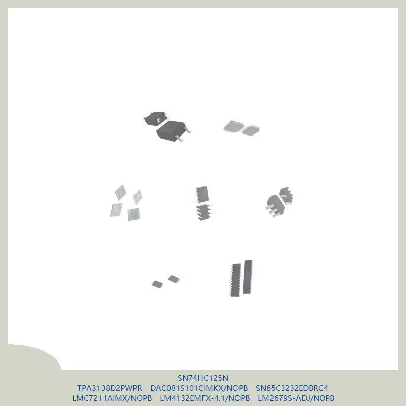 SN74HC125N TPA3138D2PWPR DAC081S101CIMKX/NOPB SN65C3232EDBRG4 LMC7211AIMX/NOPB LM4132EMFX-4.1/NOPB LM2679S-ADJ/NOPB
SN74HC125N TPA3138D2PWPR DAC081S101CIMKX/NOPB SN65C3232EDBRG4 LMC7211AIMX/NOPB LM4132EMFX-4.1/NOPB LM2679S-ADJ/NOPB