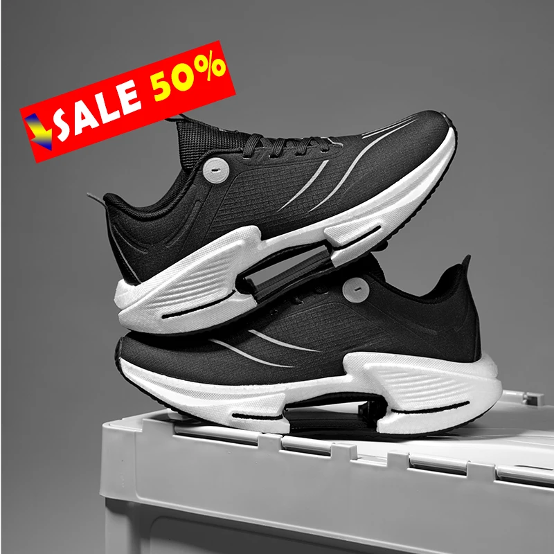 New 2025 Men Running Shoes Air Cushion Marathon Sports Breathable Lightweight Women's Comfortable Athletic Nonskid Sneakers
New 2025 Men Running Shoes Air Cushion Marathon Sports Breathable Lightweight Women's Comfortable Athletic Nonskid Sneakers 