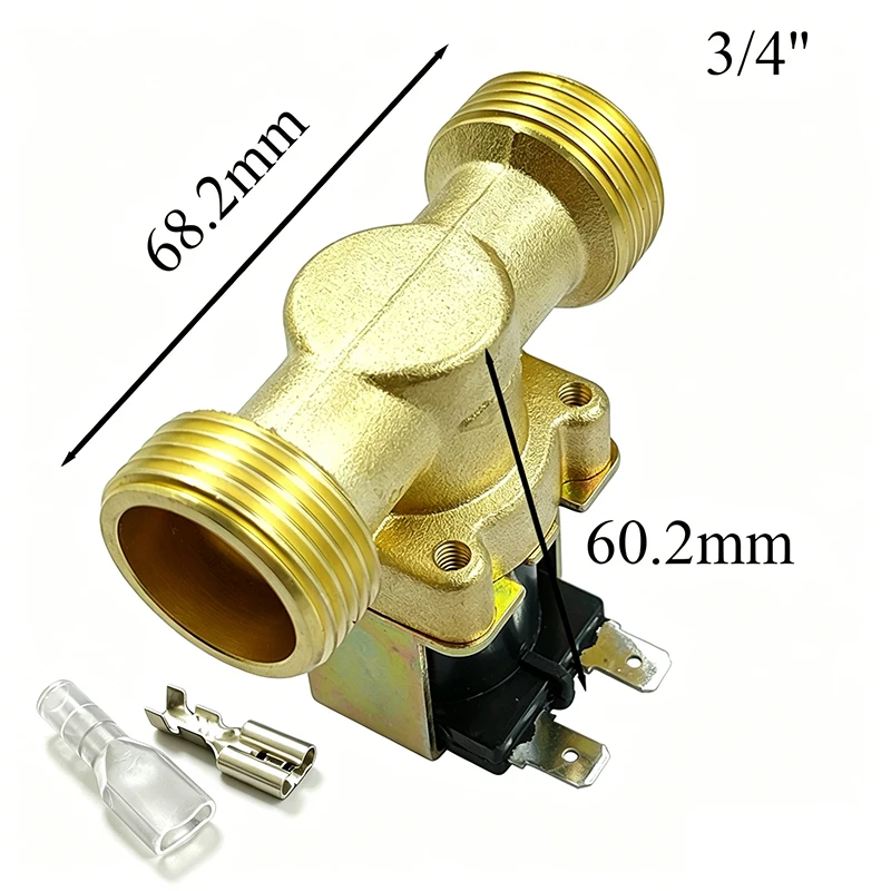 DC12V24V AC220V Micro Mini Solenoid Valve 1/2" 3/4" Brass Male Thread Normally Closed Water/Air Control Valve
DC12V24V AC220V Micro Mini Solenoid Valve 1/2" 3/4" Brass Male Thread Normally Closed Water/Air Control Valve