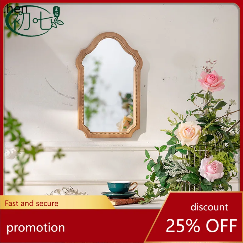 Zml bathroom mirror - vintage solid wood wall decor mirror - retro solid wood frame vanity mirror
Zml bathroom mirror - vintage solid wood wall decor mirror - retro solid wood frame vanity mirror