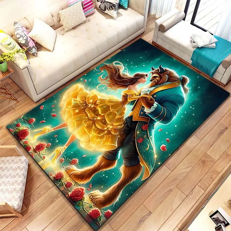 Beauty and The Beast Cartoon Rug Carpet for Living Room Children's Bedroom Mat Sofa Doormat Floor Rug Home Decor Anti Slip Mat
Beauty and The Beast Cartoon Rug Carpet for Living Room Children's Bedroom Mat Sofa Doormat Floor Rug Home Decor Anti Slip Mat