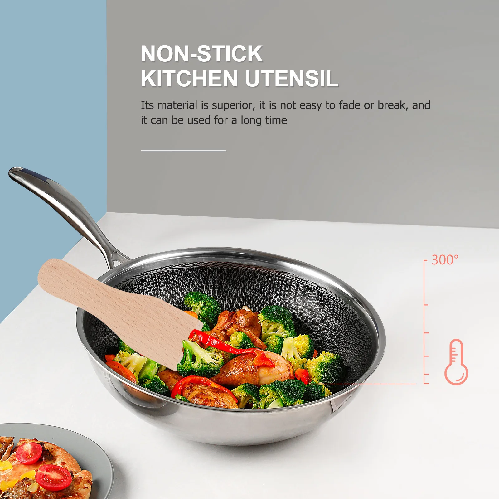 6pcs Wooden Cooking Spatula Set Household Baking Scraper Tools Kitchen Heat Resistant Ergonomic Wood Butter Cheese Pizza
6pcs Wooden Cooking Spatula Set Household Baking Scraper Tools Kitchen Heat Resistant Ergonomic Wood Butter Cheese Pizza