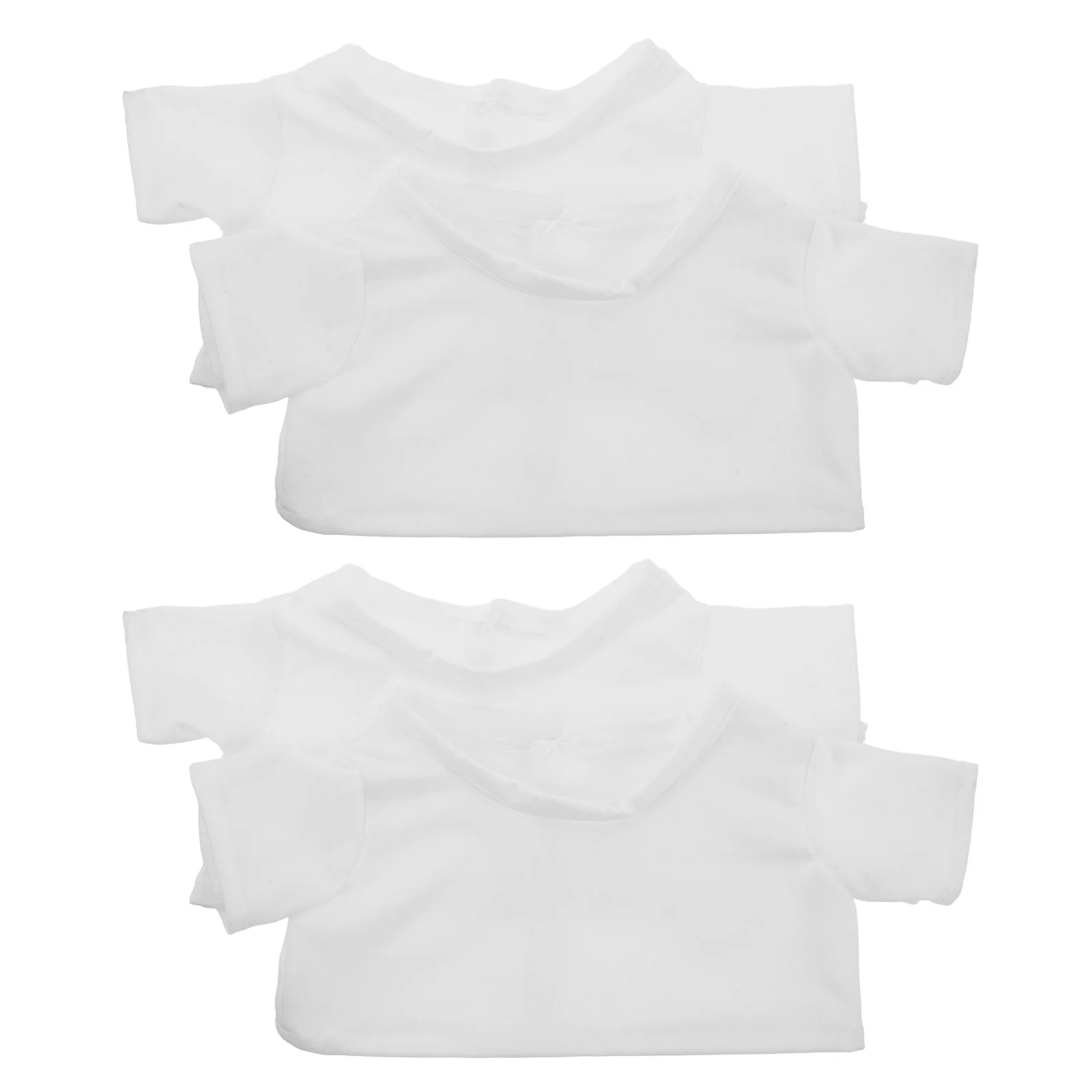 4Pcs Blank Stuffed Animal Shirt White 16 Inch Soft Bear T-Shirt for DIY Sublimation Craft Kids Party Holiday Gift Accessory
4Pcs Blank Stuffed Animal Shirt White 16 Inch Soft Bear T-Shirt for DIY Sublimation Craft Kids Party Holiday Gift Accessory