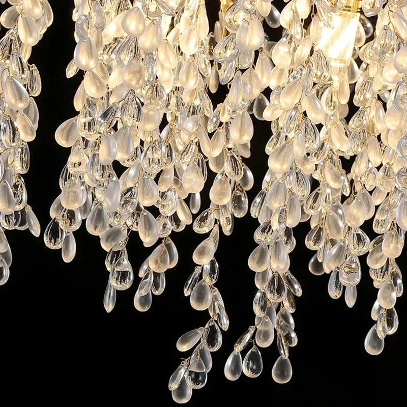 Luxury French Vintage Crystal Chandelier Modern Luxury Crystal Chandelier Bedroom Dining Room Hotel Decor Glass Hanging Light
Luxury French Vintage Crystal Chandelier Modern Luxury Crystal Chandelier Bedroom Dining Room Hotel Decor Glass Hanging Light