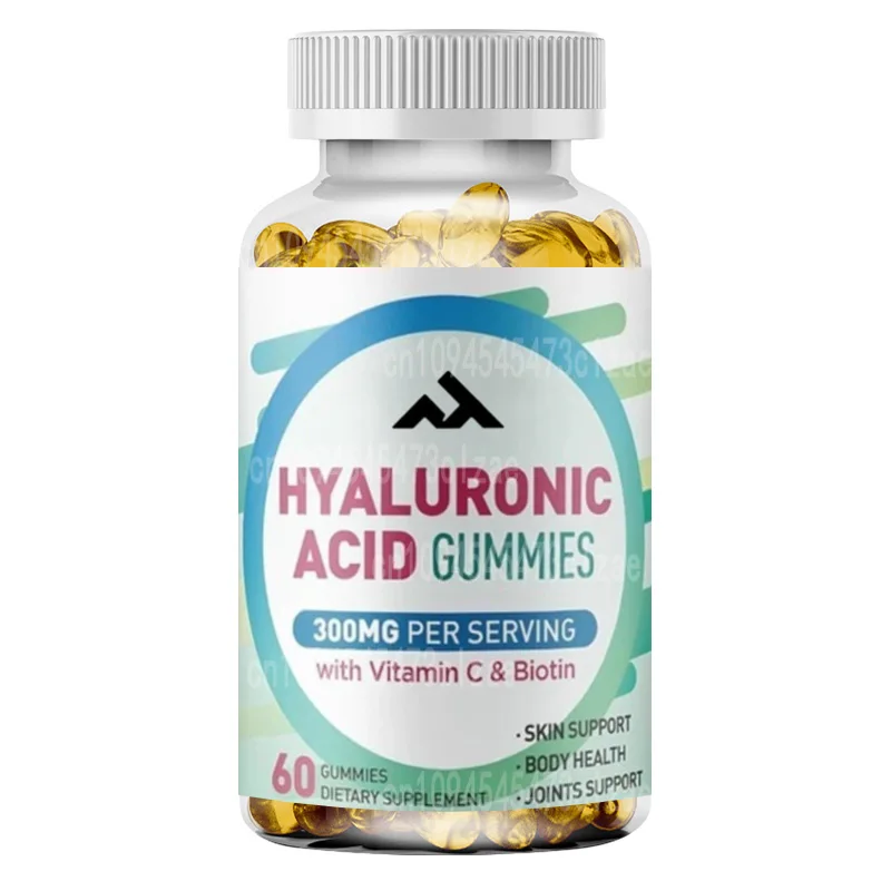 Hyaluronic Acid Gummies, Hyaluronic Acid Containing Vitamin C, 5000mcg for Hair, Skin, Nails Gummies
Hyaluronic Acid Gummies, Hyaluronic Acid Containing Vitamin C, 5000mcg for Hair, Skin, Nails Gummies