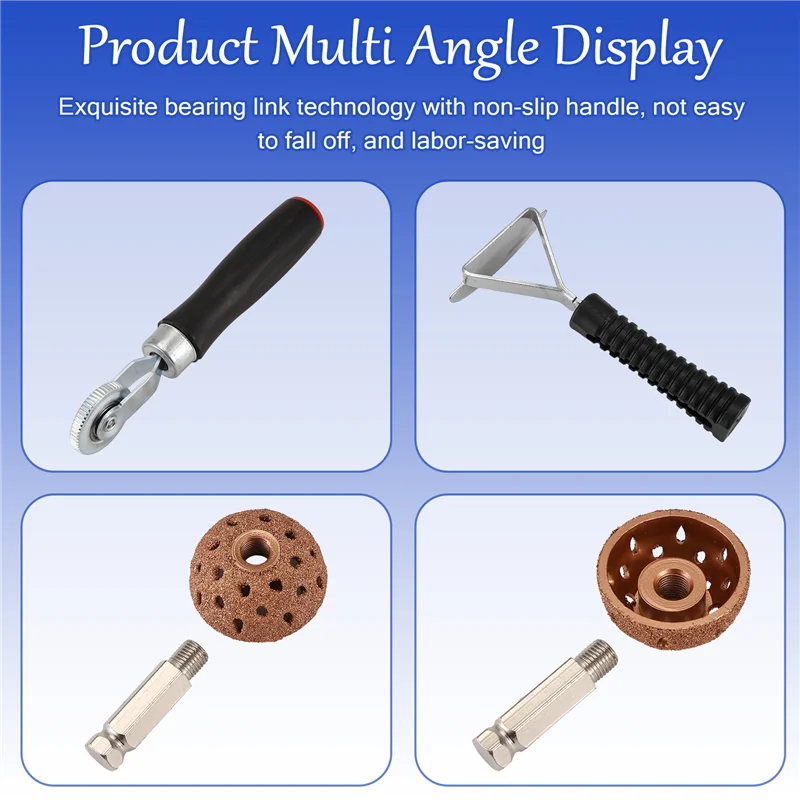 Classy-Tire Patch Roller Kit, Tire Patch Roller/Tire Repair Buffing Wheel/Tire Inner Liner Scraper/ 30PCS Patches(32/ 42/ 58Mm)
Classy-Tire Patch Roller Kit, Tire Patch Roller/Tire Repair Buffing Wheel/Tire Inner Liner Scraper/ 30PCS Patches(32/ 42/ 58Mm)