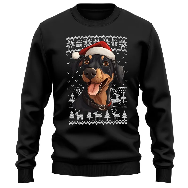 Christmas Doberman Jumper Sweatshirt Dog Owner Sweater Men jumper Women Santa Clothing Hoodie Funny Doberman Sweatshirt
Christmas Doberman Jumper Sweatshirt Dog Owner Sweater Men jumper Women Santa Clothing Hoodie Funny Doberman Sweatshirt