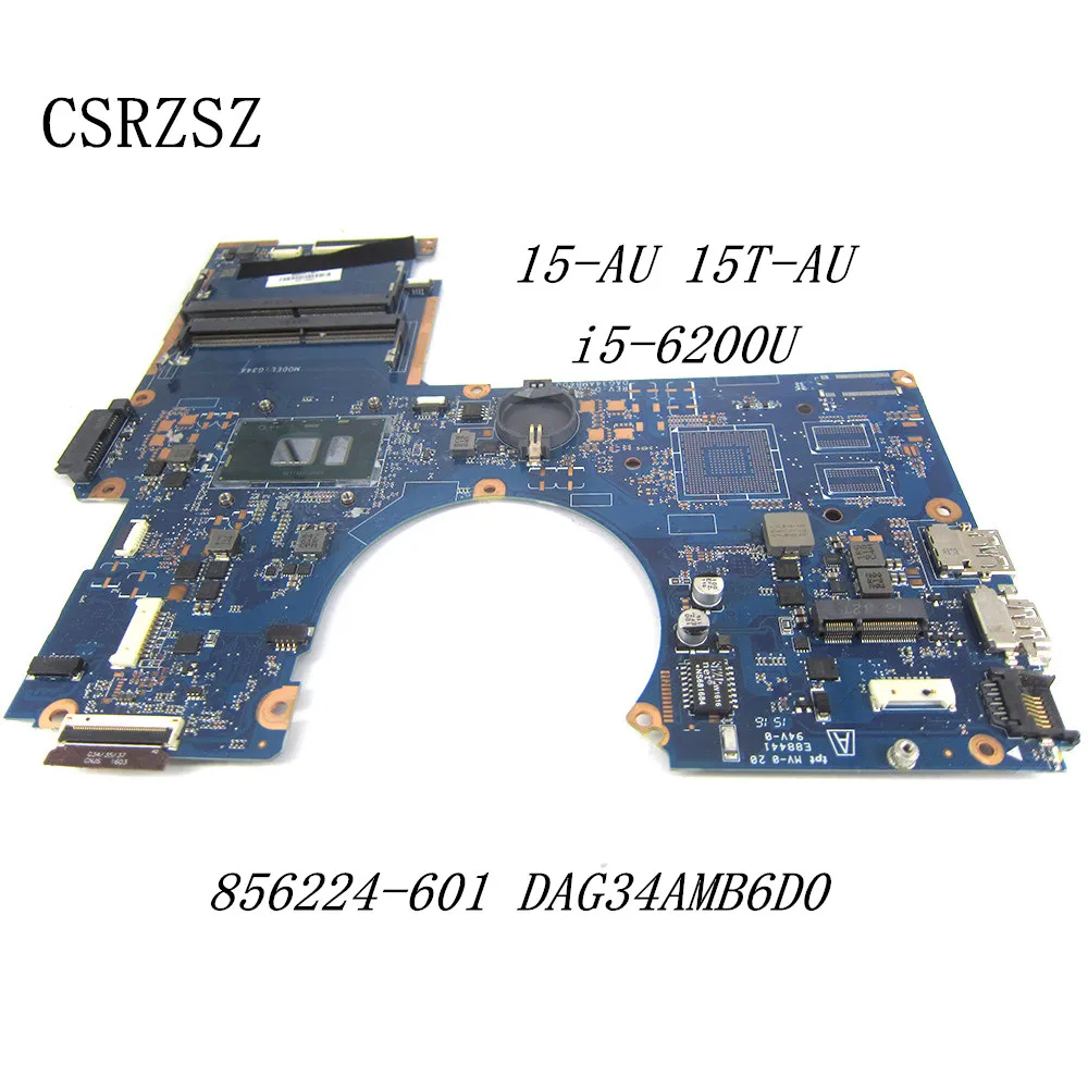 CSRZSZ For Original HP Pavilion 15-AU Laptop motherboard 856224-001 856224-601 DAG34AMB6D0 i5-6200u CPU Test work perfect
CSRZSZ For Original HP Pavilion 15-AU Laptop motherboard 856224-001 856224-601 DAG34AMB6D0 i5-6200u CPU Test work perfect