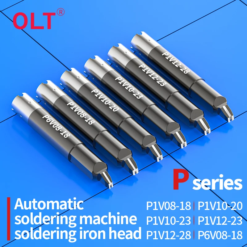 OLT Replacement UNIX Automatic Soldering Machine Sodering Iron tips P1V08 P1V10 P1V12 P6V08 Soldering Iron Tips Heating Core
OLT Replacement UNIX Automatic Soldering Machine Sodering Iron tips P1V08 P1V10 P1V12 P6V08 Soldering Iron Tips Heating Core